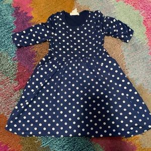 3/$10 Girls polka dot dress
